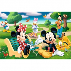 Puzzle Maxi 24: Myszka Miki w gronie przyjaciół (14344)