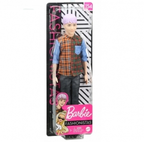 Barbie: Stylowy Ken - Pastelowe fioletowe włosy (DWK44/GHW70)
