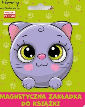 Zakładka magnetyczna Kulka Kotek