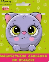 Zakładka magnetyczna Kulka Kotek