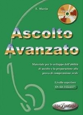 Ascolto Avanzato podręcznik C1-C2 + CD - Martin Telis