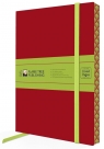 Notatnik A5 linia BR Ruby Red & Sage Green