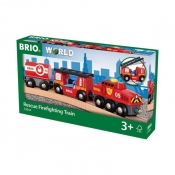Brio Trains & Vehicles: Pociąg - straż pożarna (63384400)