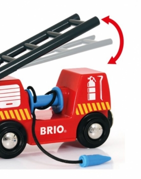 Brio World: Pociąg - straż pożarna (63384400)