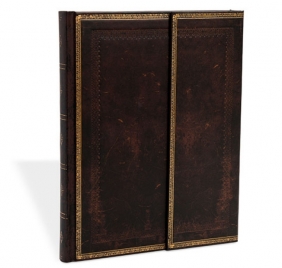 Notatnik gładki Paperblanks Black Moroccan Ultra