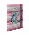  Coolpack, Teczka przestrzenna tekturowa z gumką A5 Disney Blue - Stitch