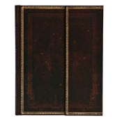 Notatnik gładki Paperblanks Black Moroccan Ultra