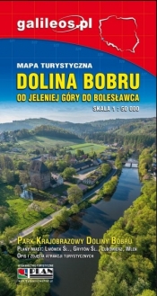 Mapa turystyczna - Dolina Bobru 1:50 000 w.2025 - Opracowanie zbiorowe
