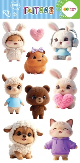 Tatuaże zmywalne - Sweet Kawaii