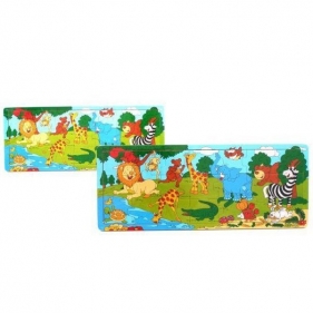 BRIMAREX Ukł. Drewniana Zwierzaki (1530448)