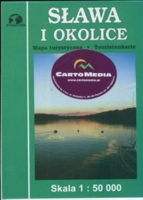 Sława i okolice Mapa turystyczna 1:50 000