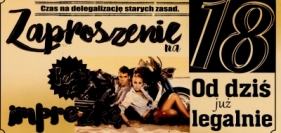 Zaproszenia 18-Tki op-10 szt AB MIX