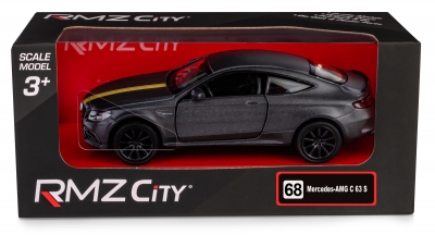 <img src='https://webimage.pl/pics/448/1/d5905422111448.jpg' style='height:440px' /> RMZ City Mercedes-Benz C63 S AMG Coupe 2019 Matte szary w skali 1:35