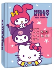 Pamiętnik na kod grający Hello Kitty HK50185