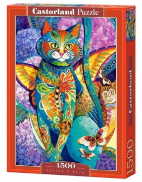 Puzzle Feline Fiesta 1500 elementów (C-151448)