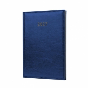 Kalendarz 2027 A4 Agenda Tygodniowy Granatowy