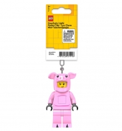 Brelok z latarką LEGO Minifigures - Świnka
