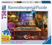 Ravensburger, Puzzle 750: Pokój fana puzzli (164448)