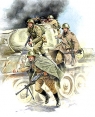 ZVEZDA Soviet Tank Infantry WWII (3544)