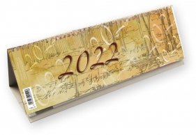Kalendarz biurkowy ze spiralką 2022, 29x10cm (T-100-2-10)