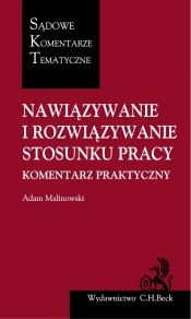 Nawiązywanie i rozwiązywanie stosunku pracy Komentarz praktyczny