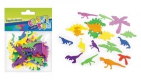 Ozdoba dekoracyjna samoprzylepna pianka dino