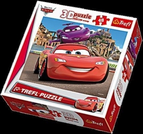 Puzzle 3D Auta Zygzak i Lilliana 48 (35744) - <br />