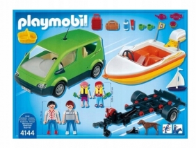 Playmobil Family Fun: Rodzinny van z przyczepą (4144)