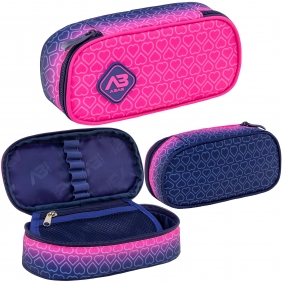 Astrabag, Piórnik Hexagon - Pink Ombre, AC6