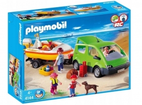 Playmobil Family Fun: Rodzinny van z przyczepą (4144) Wiek: 4+