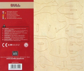 Łamigłówka drewniana Gepetto - Byk (105670)