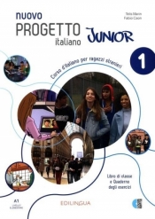Nuovo Progetto italiano Junior 1. DVD + CD - Marin Telis, Caon Fabio