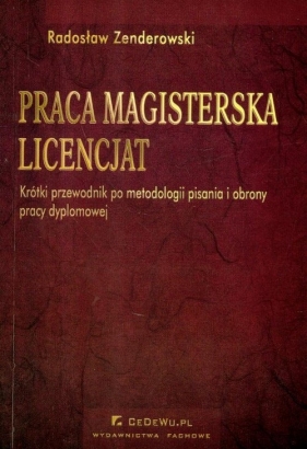 Praca magisterska Licencjat - Zendrowski Radosław