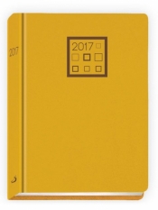 Terminarz 2017 B7 Standard - żółty