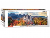 Puzzle Panoramic 1000: Zamek Neuschwanstein jesienią, Niemcy (6010-5444)