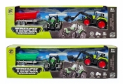 Traktor z przyczepą