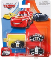 Pojazd Cars Mikroauta 3-pak Zastępcy Szeryfa (GKG01/GKG60)