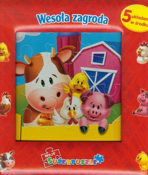 Wesoła zagroda Super puzzle