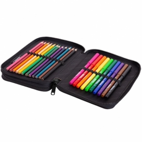 CoolPack Jumper XL, piórnik podwójny - French Bulldo (C77247)