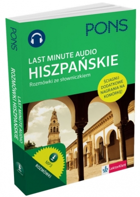 Last Minute audio Rozmówki ze słowniczkiem hiszpańskie