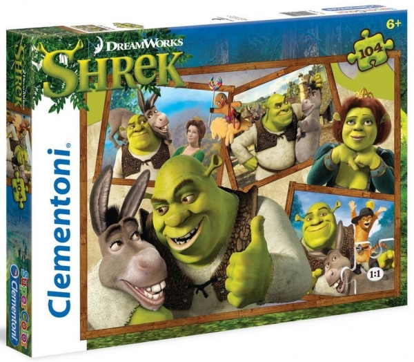 Puzzle 104 elementy Shrek (27944)