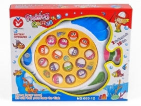 Rybki z wędką na baterie