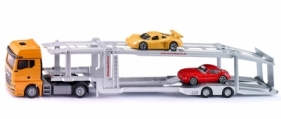 Siku Super MAN Ciężarówka do przewozu pojazdów z autami