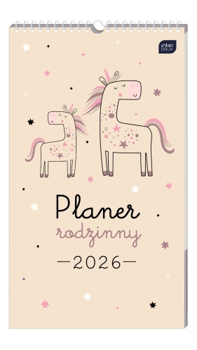 Kalendarz planer rodzinny 2026 - Piccolo