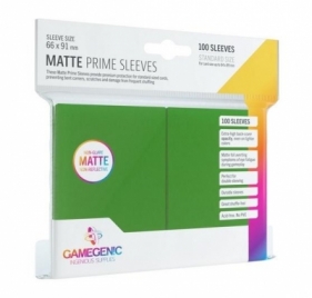 Gamegenic: Matte Prime CCG Sleeves 66x91mm Green