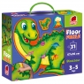  Puzzle podłogowe - Dinozaury, 31 el.Wiek: 3+