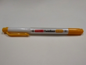 Zakreślacz dwustronny pastelowy złoty Dong-A