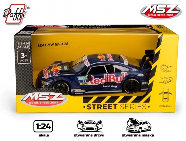 BMW M4 DTM with RedBull niebieski