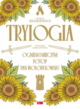 Trylogia wydanie ekskluzywne (kolorowe brzegi) - Henryk Sienkiewicz