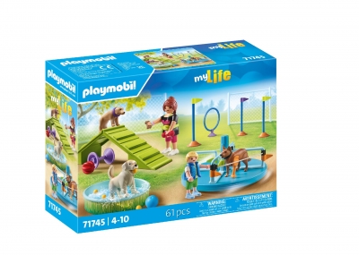 <img src='https://webimage.pl/pics/450/7/d4008789717450.jpg' style='height:440px' /> Playmobil Plac zabaw dla psów 71745
